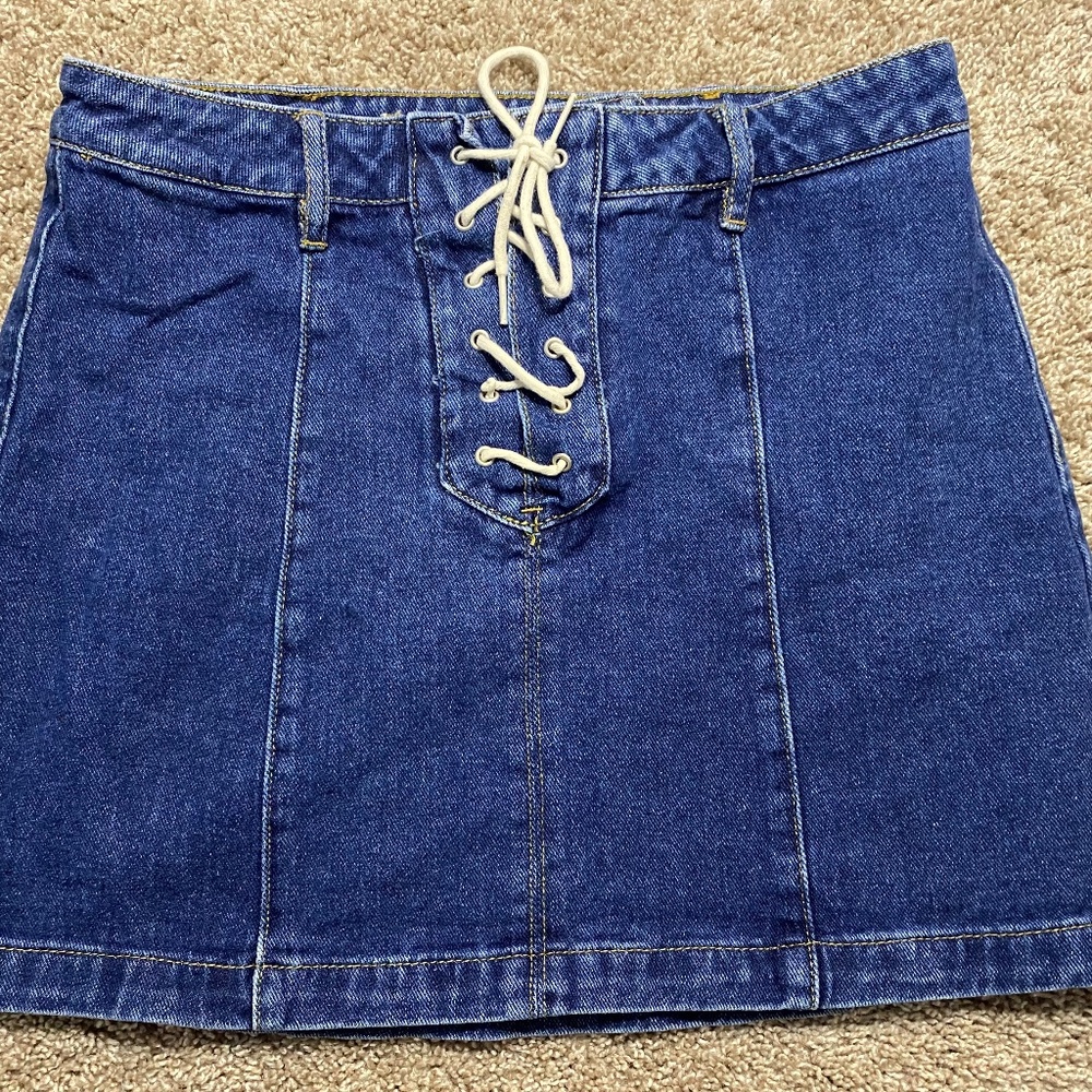Pacsun Jean Skirt